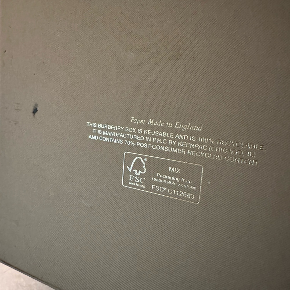 Burberry Wallet BOX and DUST BAG - Picture 9 of 9